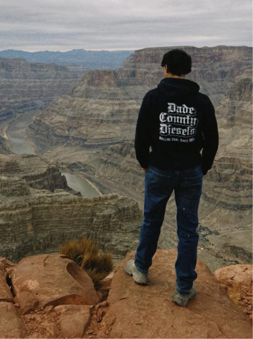 Black Hoodie - Old English