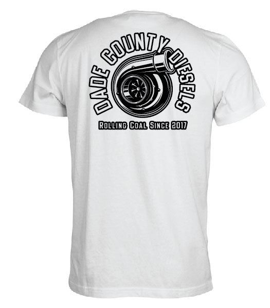White Shirt - Round Logo
