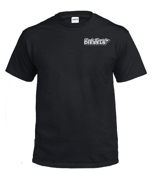 Black Shirt - Round Logo