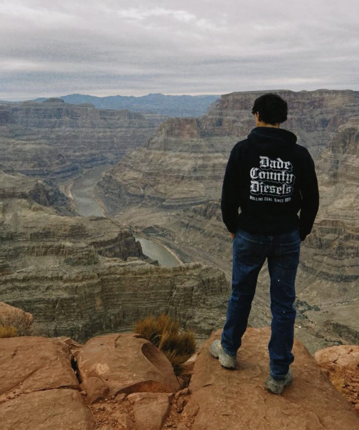 Black Hoodie - Old English