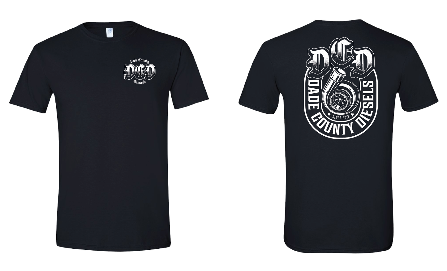Black Shirt - Old English Turbo