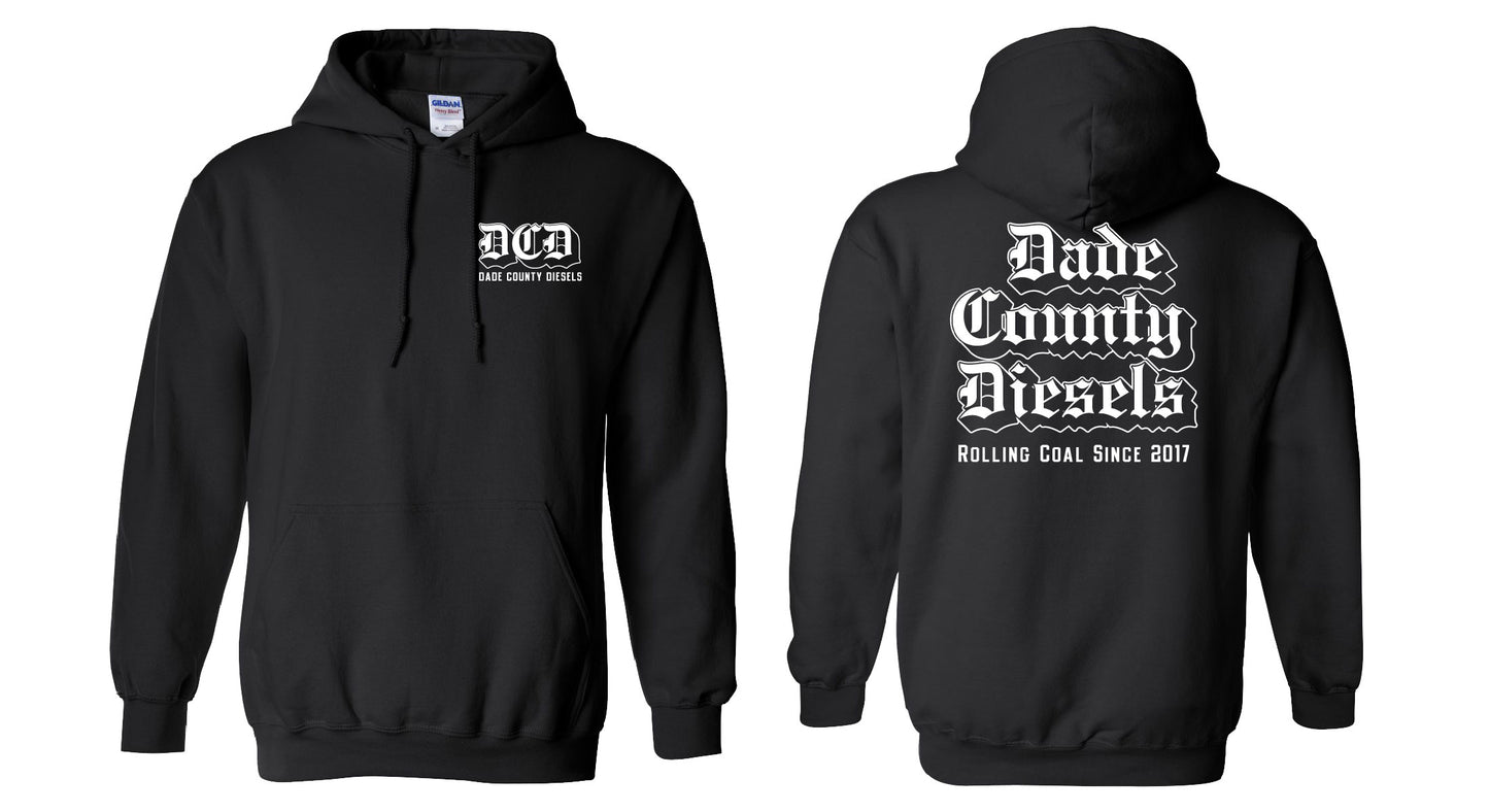 Black Hoodie - Old English