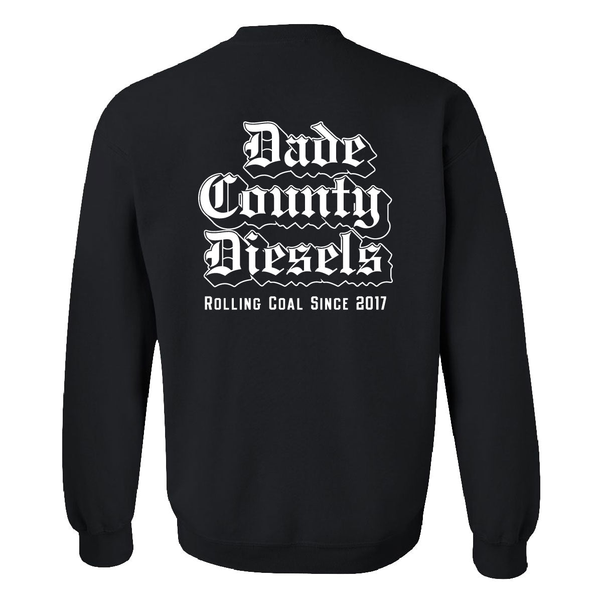 Black Crewneck - Old English