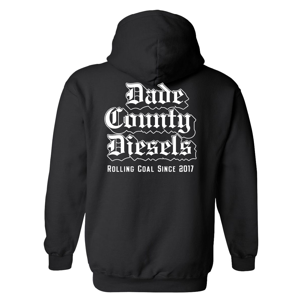 Black Hoodie - Old English