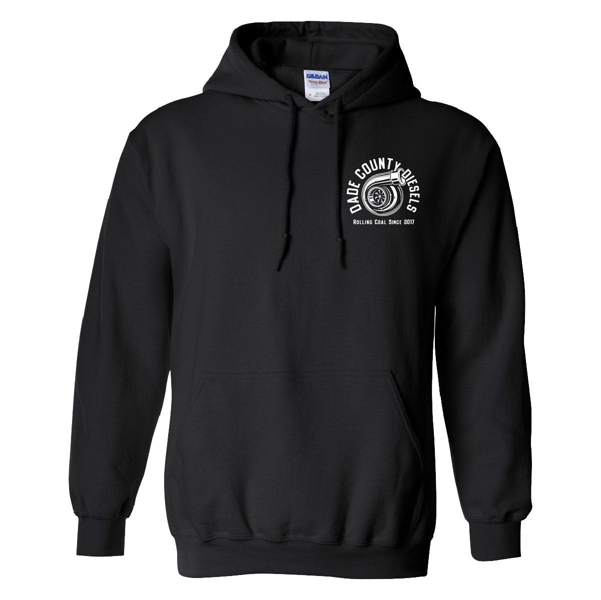 Black Hoodie - Round Logo