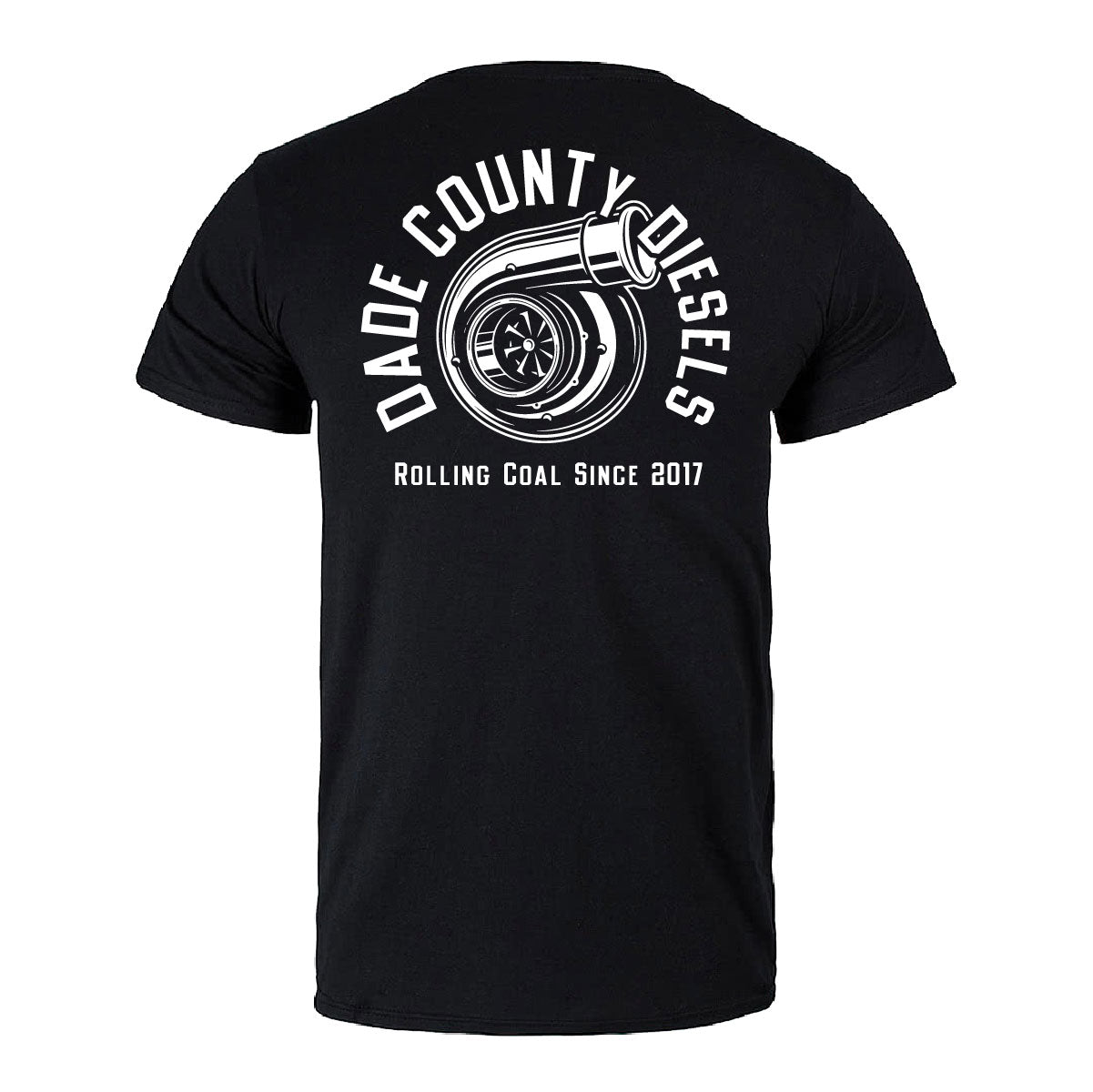 Black Shirt - Round Logo