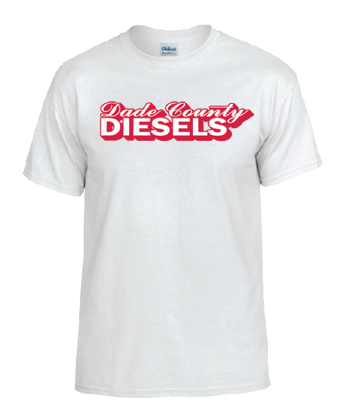 White Shirt - American Flag
