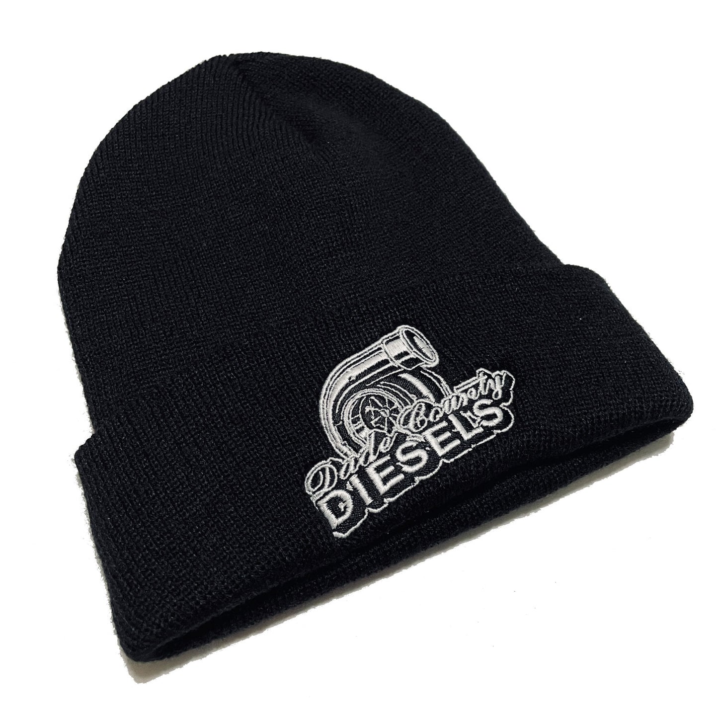Black Beanie - Turbo Logo