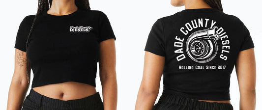 Women's Baby Tee Crop Top