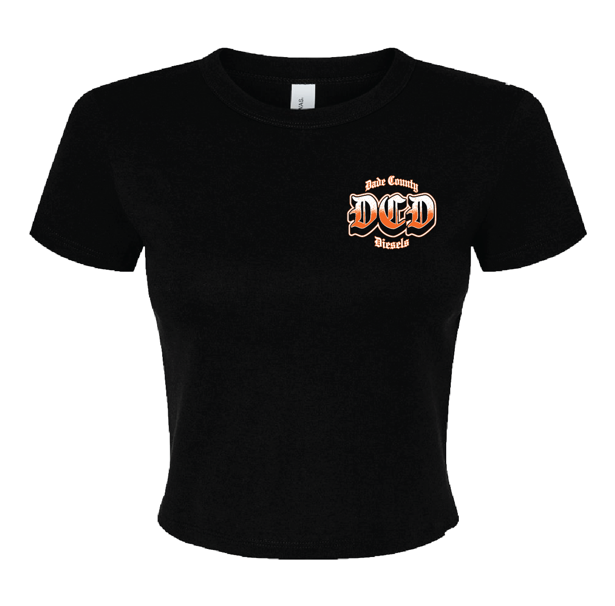 Women's Baby Tee Crop Top