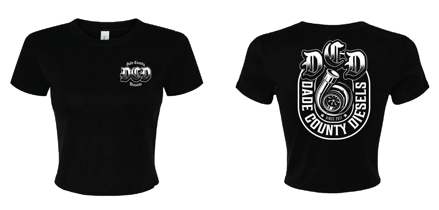Women's Baby Tee Crop Top