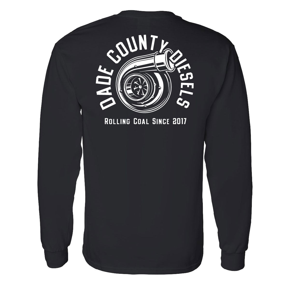 Black Long Sleeve - Round Logo